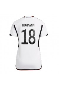 Fotbalové Dres Německo Jonas Hofmann #18 Dámské Domácí Oblečení MS 2022 Krátký Rukáv